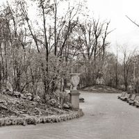 Панорама гомельского парка начала-середины 1950-х , Гомель