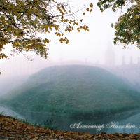 Замок в тумане осенью 2008, Несвиж