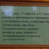 В музее Козьмы Пруткова, Сольвычегодск