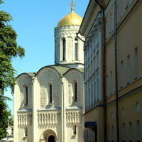 Вид на Дмитриевский собор, Владимир