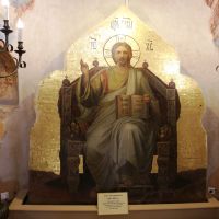 Мозаичная икона "Спас Вседержитель" Спасо-преображенского собора в Спасо-Ефимиевском монастыре, Суздаль