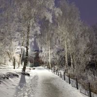 Подъем от стадиона на ул. Свободы, Большое Мурашкино