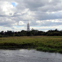 Вид на Воскресенский собор с колокольней, Шуя
