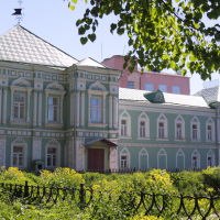 Краеведческий музей, со стороны бывшего шуйского кремлёвского вала., Шуя