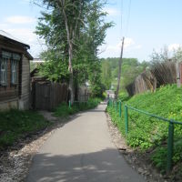 Заводской переулок (спуск к деревянным лавам на заречную сторону), Шуя