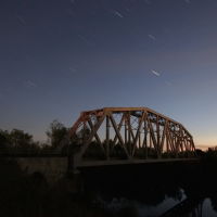 Звёзды над железнодорожным мостом., Шуя