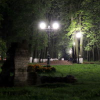 Вечерний парк., Шуя