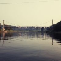 Пешеходный мост, Зубцов