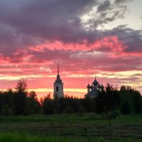 Закат в Костроме, Кострома