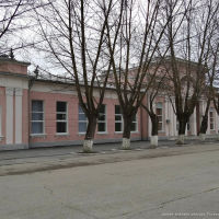 Здание вокзала станции Тоннельная, январь 2012 г., Верхнебаканский