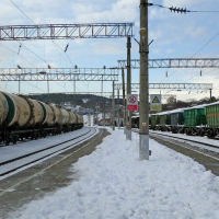 Станция Тоннельная, январь 2019 г., Верхнебаканский