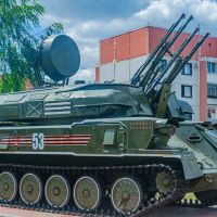 Зенитная самоходная установка Шилка ЗСУ-23-4, Курск