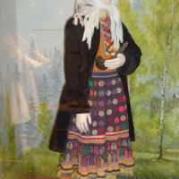 костюм луговой марийки из Национального музея, Йошкар-Ола