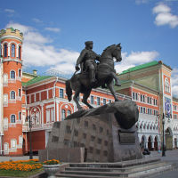Памятник основателю города князю Оболенскому. Йошкар-Ола, Йошкар-Ола