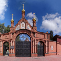 ворота женского монастыря у Красносельской, Москва