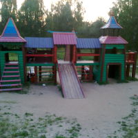 детская площадка, Пущино