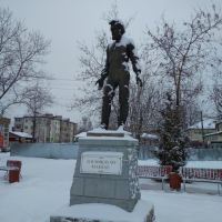 Памятник.Миклухо-Маклай, Окуловка