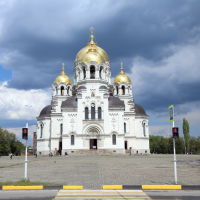 Вознесенский войсковой собор со стороны Платовского проспекта, Новочеркасск