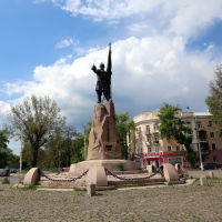 Памятник Ермаку Тимофеевичу на одноимённой площади, Новочеркасск
