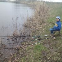 Большая Черниговка   На первой весенней рыбалке 2016г., Большая Черниговка