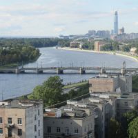 Панорама с Ушаковская наб.,3 корп.2 (вид приближен), Санкт-Петербург