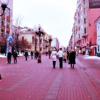 Верхоянск: февраль "Розовая улица", Верхоянск