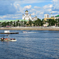 Река Исеть, Екатеринбург