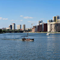 Вид с пруда, Екатеринбург