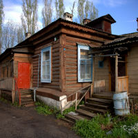 Двор дома 60А по ул Рабоче-Крестьянской, Кирсанов