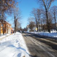  Улица Советская зимой, Болохово