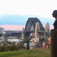 Hans Christian Andersen and Harbour bridge, Сидней