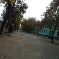 улица Курчатов осень Чкаловск, Чкаловск