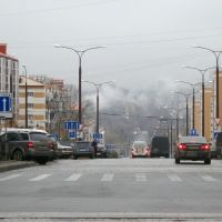 Проспект Ильича, вид с площади Ленина, Донецк
