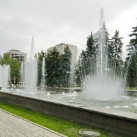 Фонтаны у здания городского совета по ул.Артёма, Донецк