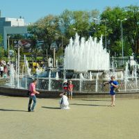 Весна, фонтан в парке им.Щербакова, Донецк
