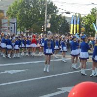 Гусары карнавального шествия в честь Дня города и Дня Шахтера, Донецк
