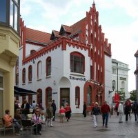Wismar, Hinter dem Rathaus, Alte Apotheke, Висмар