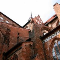 Alte Kirche in Wismar, frisch renoviert, Висмар