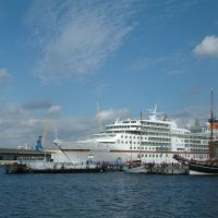 Kreuzfahrtschiff "Europa" in Wismar, Висмар