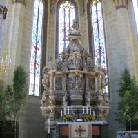 Pirna  -  St.Marienkirche Altar, Пирна