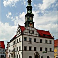 Das Rathaus in Pirna, Пирна