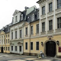 Plauen - Die denkmalgeschützten Häuser in der Nobelstr. 9, 11 und 13 beheimaten heute das Vogtlandmuseum Plauen, Плауэн