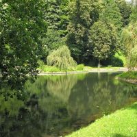Chemnitz - Kleiner Teich im Stadtpark, Хемниц