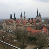 * Schlossansicht * in der Domstadt    > Merseburg  <  im April 2013, Мерсебург