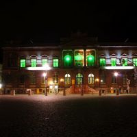 Hauptpost bei Nacht! - Main post office at night!, Веймар