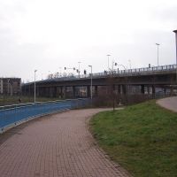 Blick auf die neue Ochsenbrücke, Гера