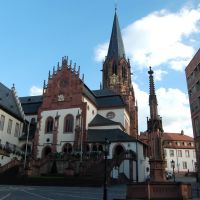 Aschaffenburg - Stiftskirche  & Rathaus, Ашхаффенбург