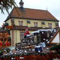 Historic Aschaffenburg: Inside the christmas market, Ашхаффенбург
