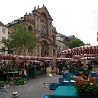 Marktstände - Grüner Markt, Бамберг