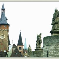 Viele Türme und Brückenfiguren, Вюрцбург
